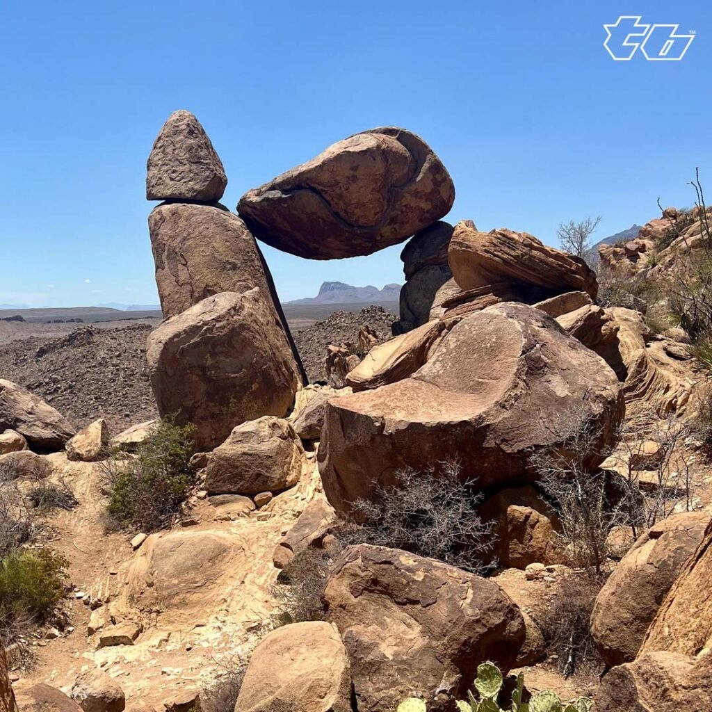 Balanced Rock At Big Bend National Park