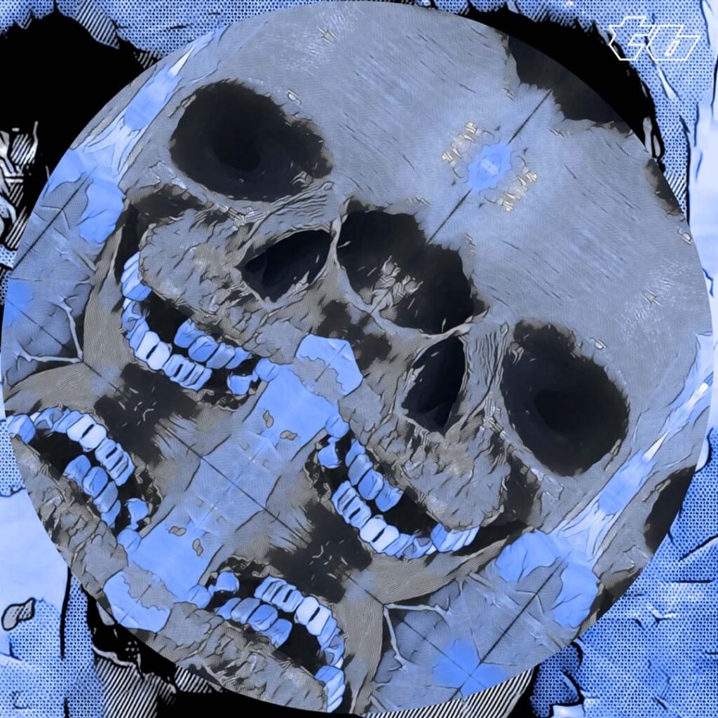 Blue Skull refraction